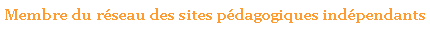 Liste des sites membres